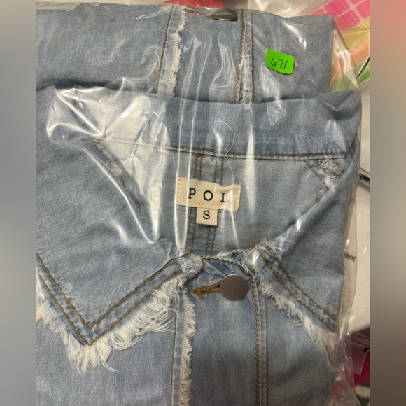 POL PATCHWORK BUTTON SHIRT - Picture 16 of 16